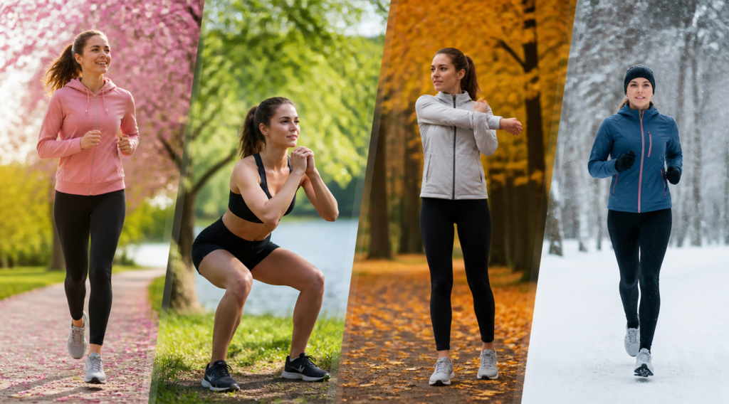 Cum să faci exerciții fizice în aer liber pe tot parcursul anului